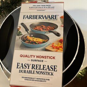Brand New Farberware Cookstart Aluminum DiamondMax Nonstick 2-pc.
